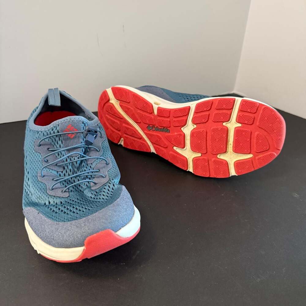 Columbia Women Drainmaker IV Water Shoes Blue Red Size 9 - Picture 5 of 16